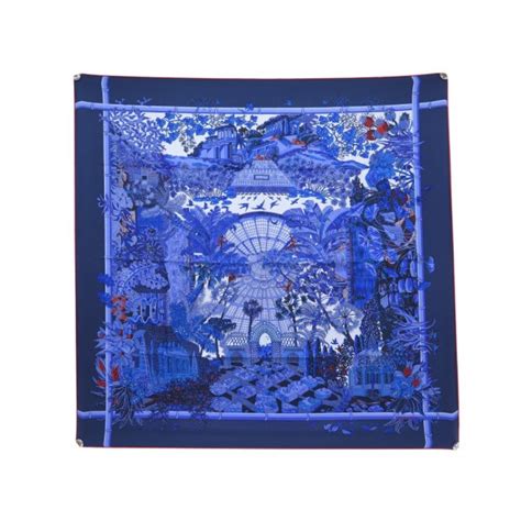 Jardins d'Hiver Hermes Scarf by Annie Faivre – Chic 